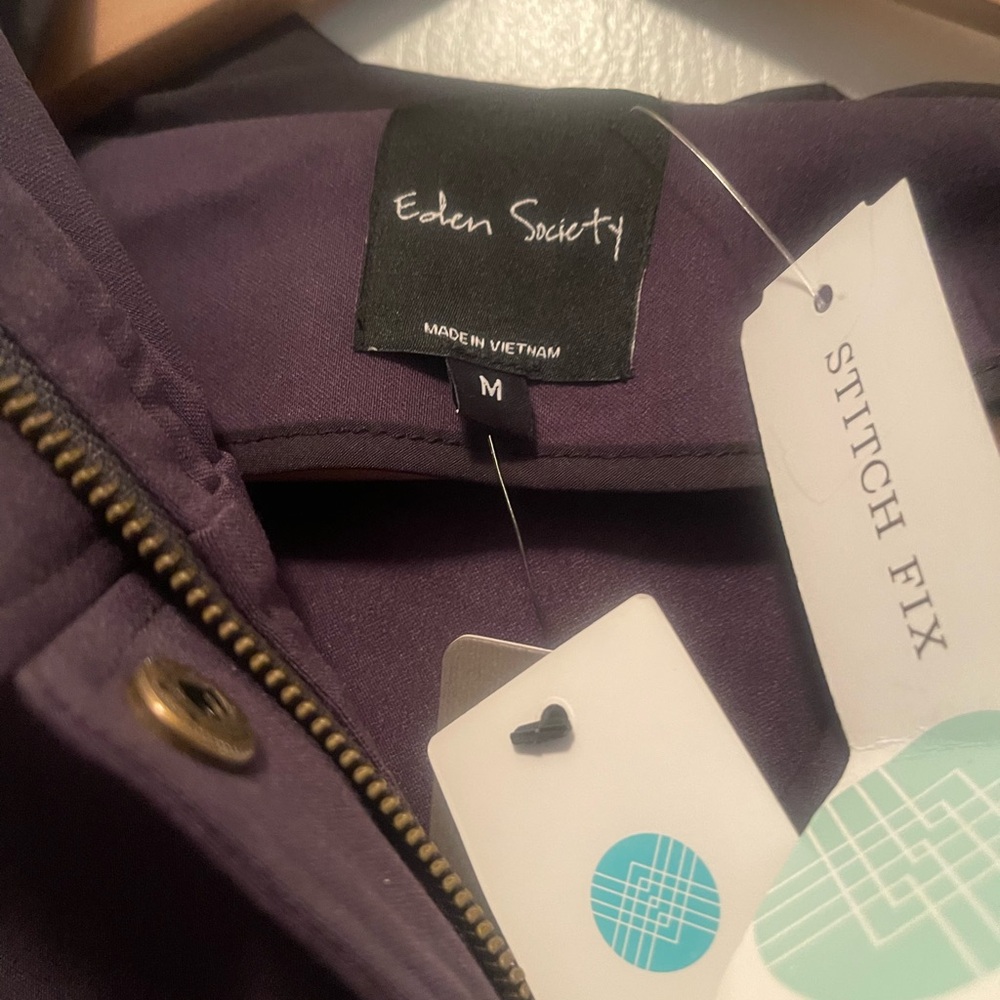 Deep Purple Utility Jacket - Picture 2 of 2